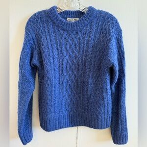 NWT Alex Mill Catskills sweater, cobalt blue, XS